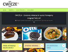 Tablet Screenshot of cwicze.pl